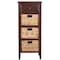 Safavieh Michaela Drawer Side Table- Cherry - 35.8 x 11.8 x 15 in. AMH5744C - alternate 1
